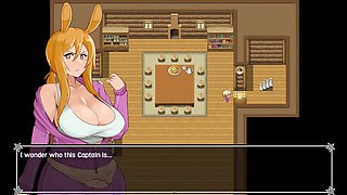 Curvy big-boobed anime babe Loveskysan69 shows off her booty