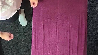 Busty Bodybuilder Claire Gets Extra Protein - Birds Eye View