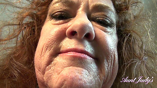 Auntjudys - Your Horny Mature Redhead Step-aunt Mrs. Ginger Gives You a Handjob (pov)
