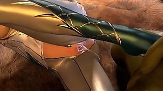 Big Cock Avatar Temptress of Pixel Paradise - 3D Animation Hentai