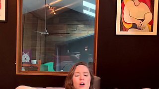 Blonde tight pussy babe solo toy fun in glamour masturbation