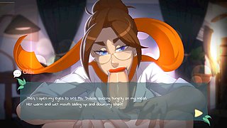 Summertime saga meets Harry Potter in a lustful visual novel adventure