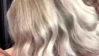 Teen sucks off gym instructor to completion