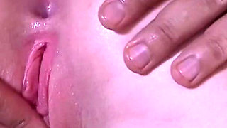 This blonde slut rides that throbbing black dick up her ass until it is left gaping