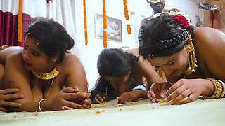 DESI NEW WEEDING FAMILY GANGBANG GROUP SEX ( HINDI AUDIO )