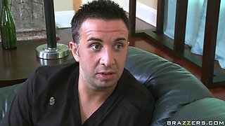 Shut Up And Suck My Tits With Brooke Haven, Keiran Lee - Brazzers