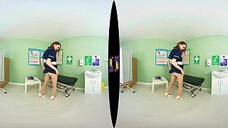 Back To Health - Hot Redhead Solo Vr Striptease