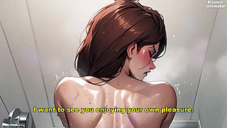 Elastic Woman Guiding Her Handjob and Asking for Cock in Her Pussy - Hentaijoi Handjob
