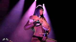 Cleo Dances on your Dick in a Sexy Maid Outfit - 3D VR Hentai Animation by VirtualHeaven