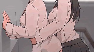 Filling her from behind