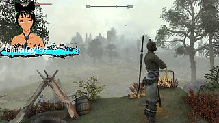 Skyrim B and L Mod - Going on a Quest From the Companions and Meeting and Fucking Someone Along the Way