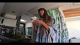 DaringKiara Asian Teen Outdoor Blowjob Adventure