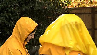 German amateur couple fucking outdoors