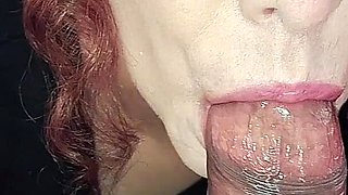 Good Wife Behaves Well by Sucking and Swallowing Semen