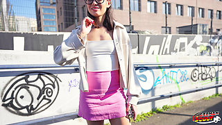 German Scout - Petite and Small Tits Latina Teen Lucy Mendez Pick up for Casting Fuck