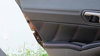 Wife's Friend Help Me with Cumshot in Car - Cheating POV