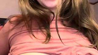 Amateur Blonde With BIG BOOBS Hot Free Cam Show