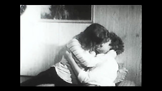Vintage porn retro erotic theatre - friendly couple
