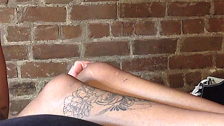 Cruella's Blindfolded Slave Cheating Blowjob - (dreamgirls in Socks)