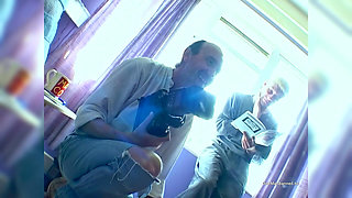 Early Footage of Angel Long Being Fucked While Her Boyfriend Watches