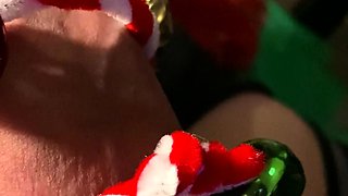 Shy amateur cam girl toying around with her pussy up close