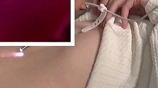 Inspector Azusa Misaki Opens Yuuka Ichii’s Belly Button. First, Suction. Then, a Lick. Finally... the Vibrator