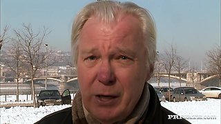 Milla and Cristal May Are Ass Fucked by an Old Guy - Private Porn Sex Videos