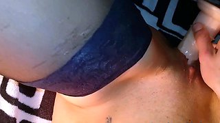 Black Stockings Solo Female Orgasm