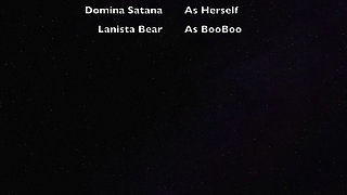 Part 2:- Domina Satana and BooBoo. Predicament Bondage