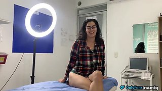 NamiQsein Office Fuck with Big Tits Secretary - Creampie & Squirting MILF