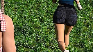Nursing back to pleasure: sexy girls in bikini are playing volleyball ep 48