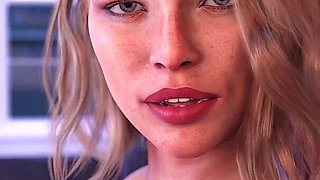 My Hot Blonde Step Aunt Seduces Me, so I Creampied Her Pussy, Almost Caught! - 3D Hentai Animated Porn - Life in Santa County