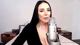 Angela White ASMR JOI Fetish video