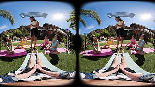 VR Bangers Schoolgirls Fivesome VR Porn