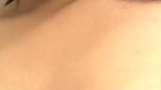 Shy Dude Licks Bush and Ass of a Cute Japanese Girl Before She Rides His Dick