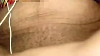 Bangladeshi real couple masturbation in video call scene-1