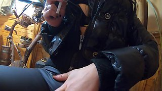 My secretary Comes Home Horny From the Gym and I Fuck Her