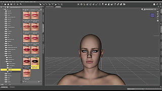 Creating Kandy Kisses a pregnant 3d character