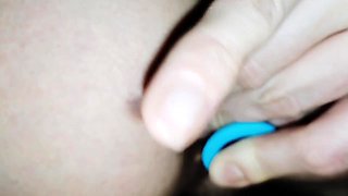 Big-Ass MILF Reaches Orgasm With Anal Plug and Dick