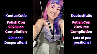 Fetishcon 2025 Pee Compilation
