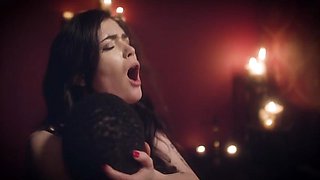 Deeper. Gorgeous Redhead Troublemaker Octavia Red Spanked and Fucked in Bondage