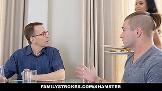Familystrokes - hot step-aunt tempts nephew