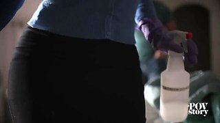 Busty Maid Syren De Mer Fucks Hard - Blowjob, Creampie & Doggystyle