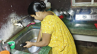 Local Village Bhabhi Sex in Kitchen