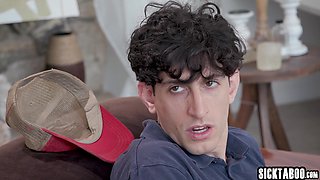 mom stepmom caught stepson jerking off