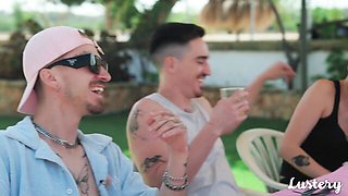 Mia and Sammm's interracial video