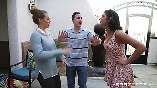 Jessy Jones, August Ames And Nicole Aniston - Bring A Guy Over To Fuck Them Hard