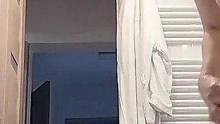 Latina with Big Ass, Hairy Pussy, Big Tits, Big Ass. Horny MILF Strips and Masturbates with Moans.