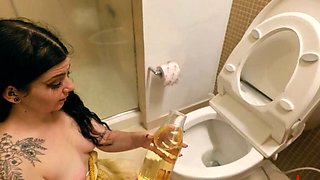 Anal swirlies Pissing  and cum