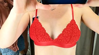 Step Sister's Underwear Fitting - P.O.V. Adventure